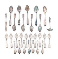 A Group of Silver Spoons