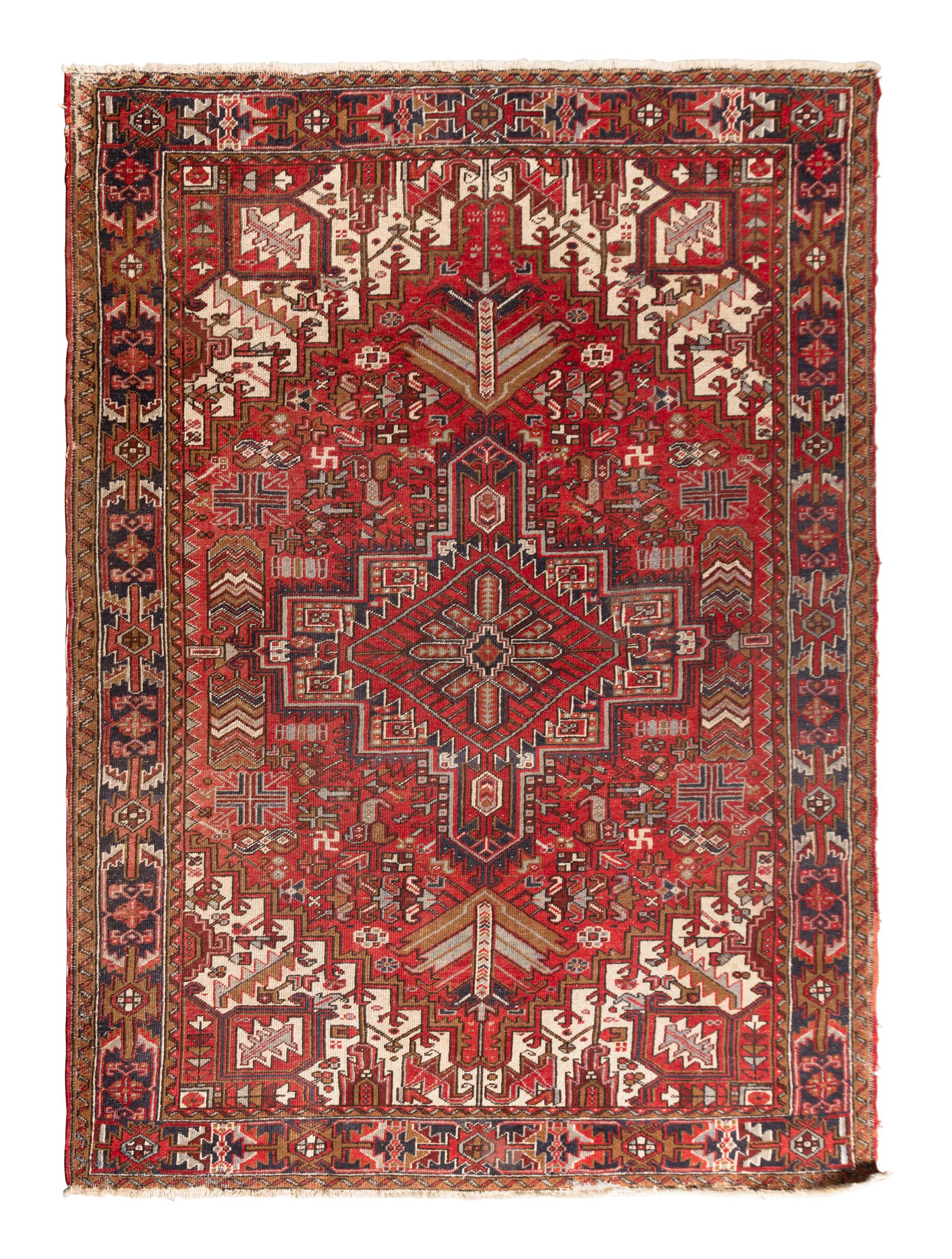 A Heriz Rug
