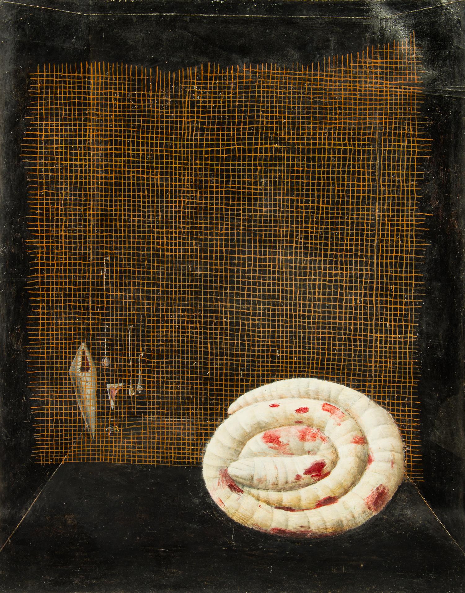 Brenda Goodman, (American, b. 1943), Untitled (Coiled Snake), 1977