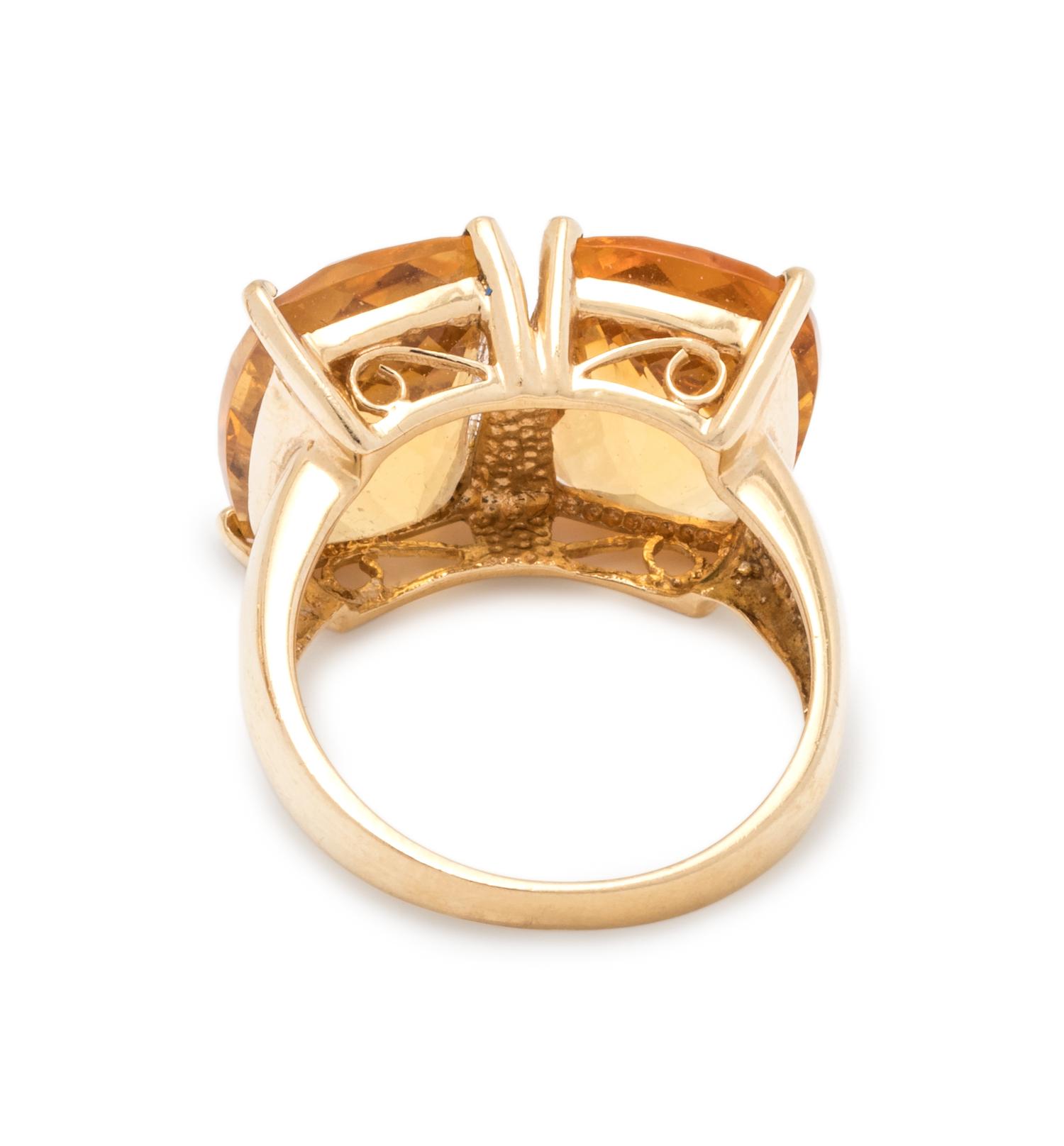 COLLECTION OF CITRINE JEWELRY