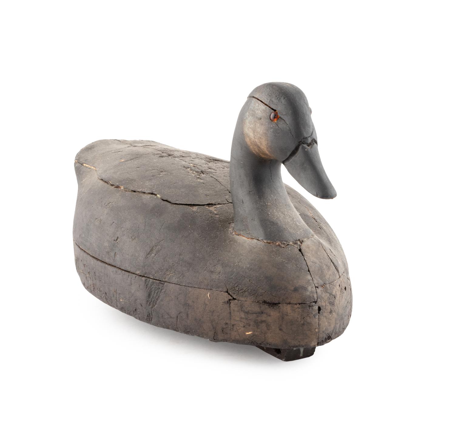 Three Carved Duck Decoys