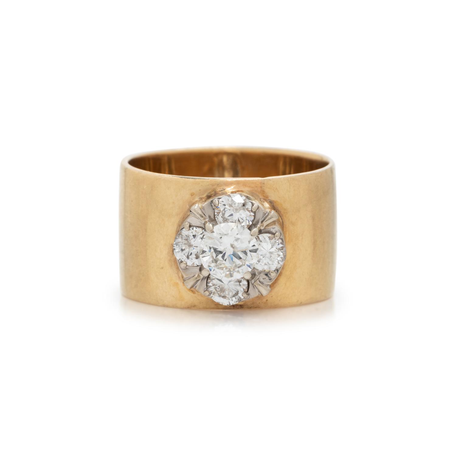 DIAMOND CLUSTER BAND