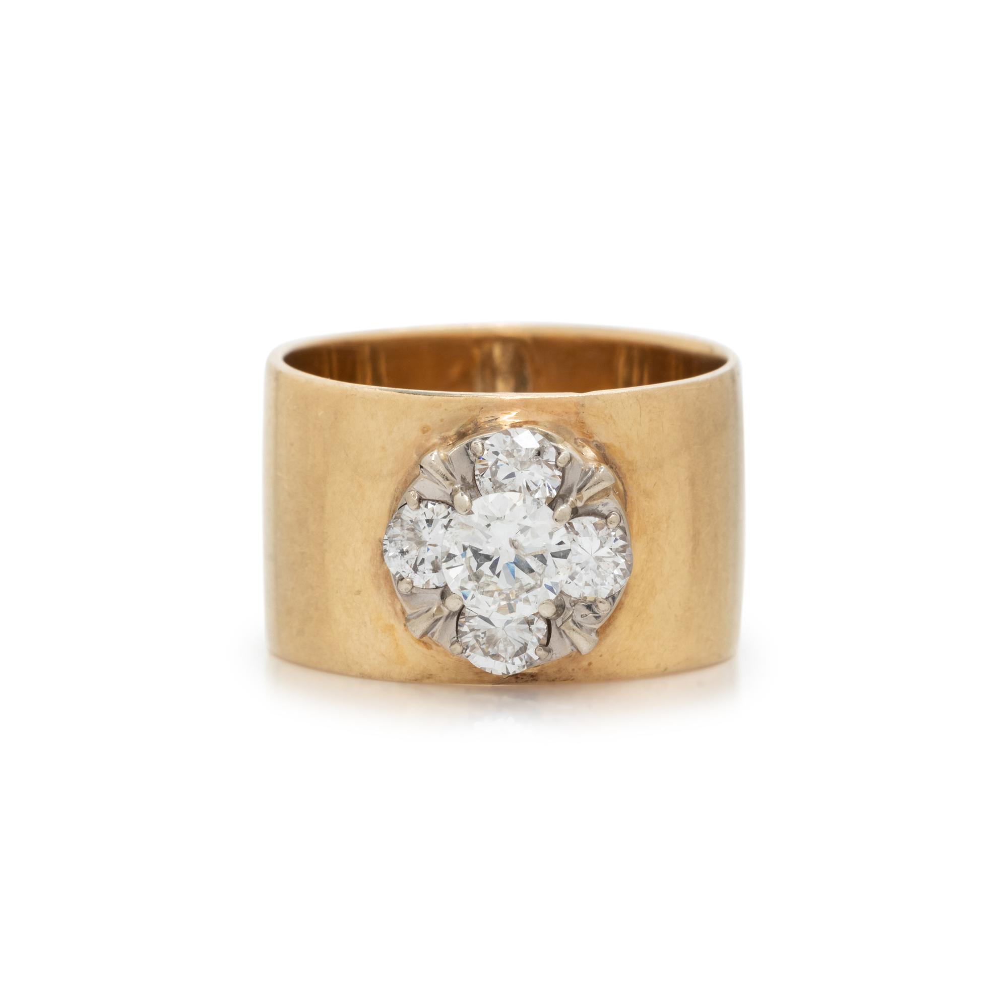 DIAMOND CLUSTER BAND