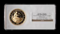 [PRIVATE ISSUE] A 2010 George T. Morgan: Gold Union 1876 Design $100 5 oz. Gold Coin (NGC Ultra Cameo Gem Proof)