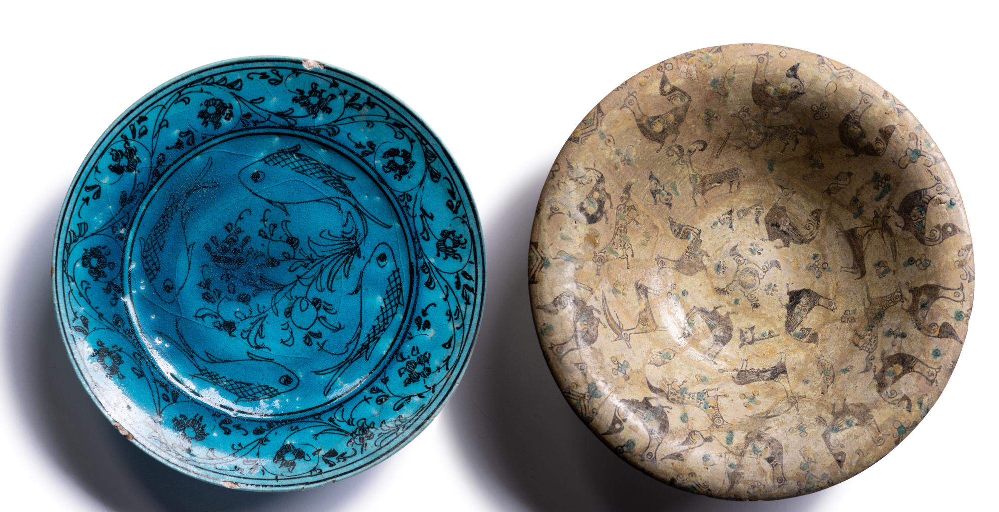 Two Persian Plates