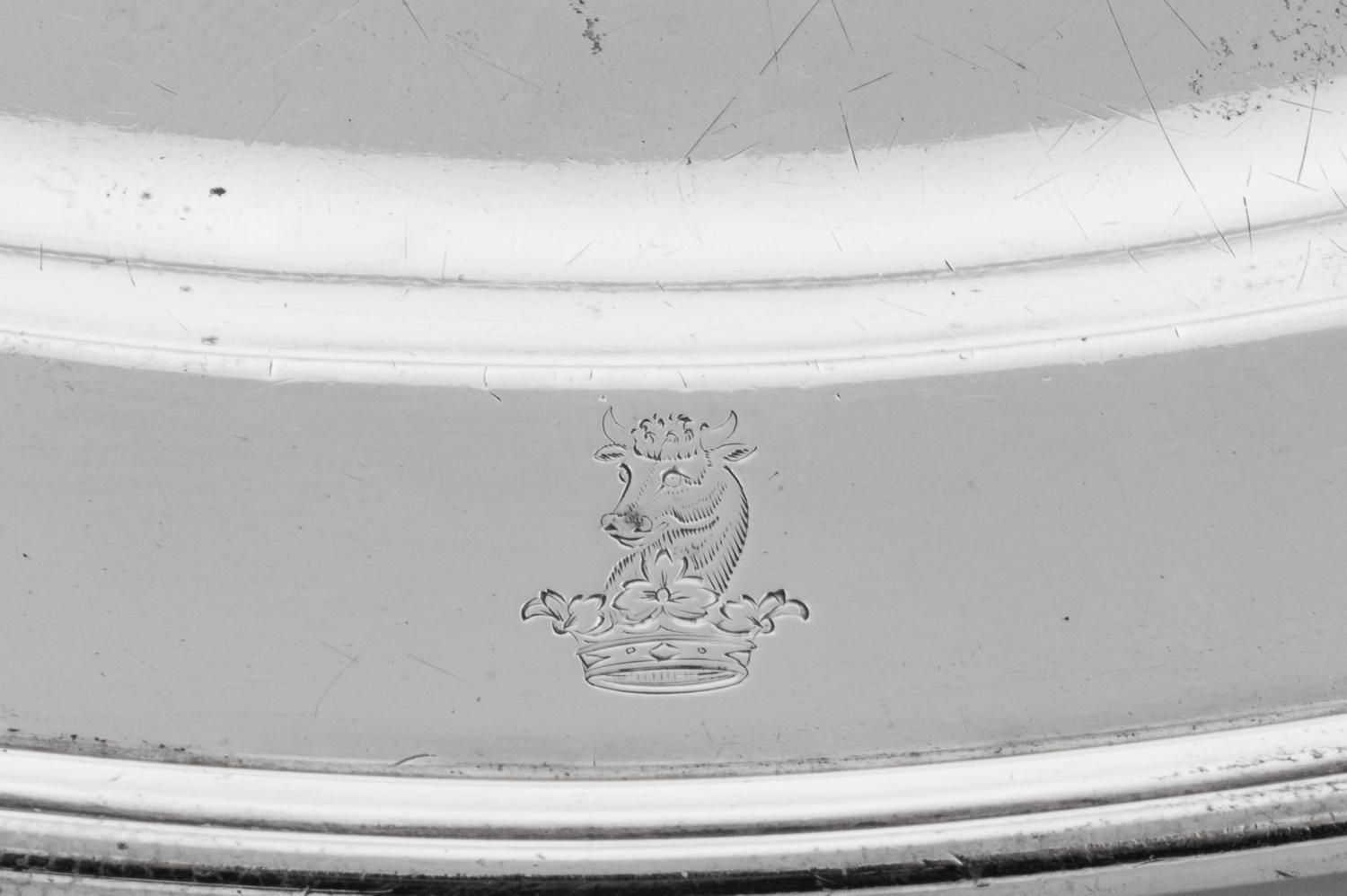 An American Silver Serving Platter