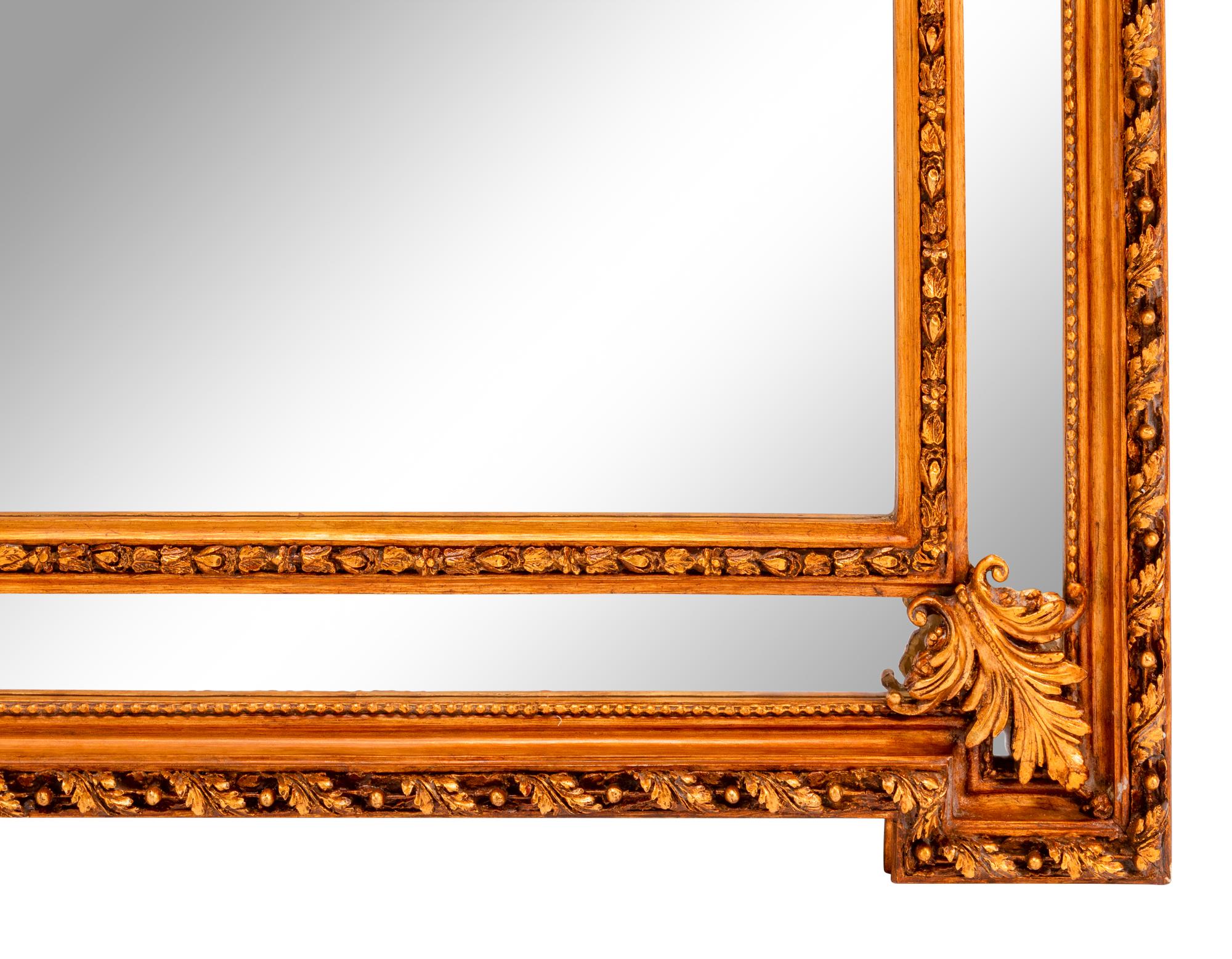 A Louis XV Style Gilded Mirror