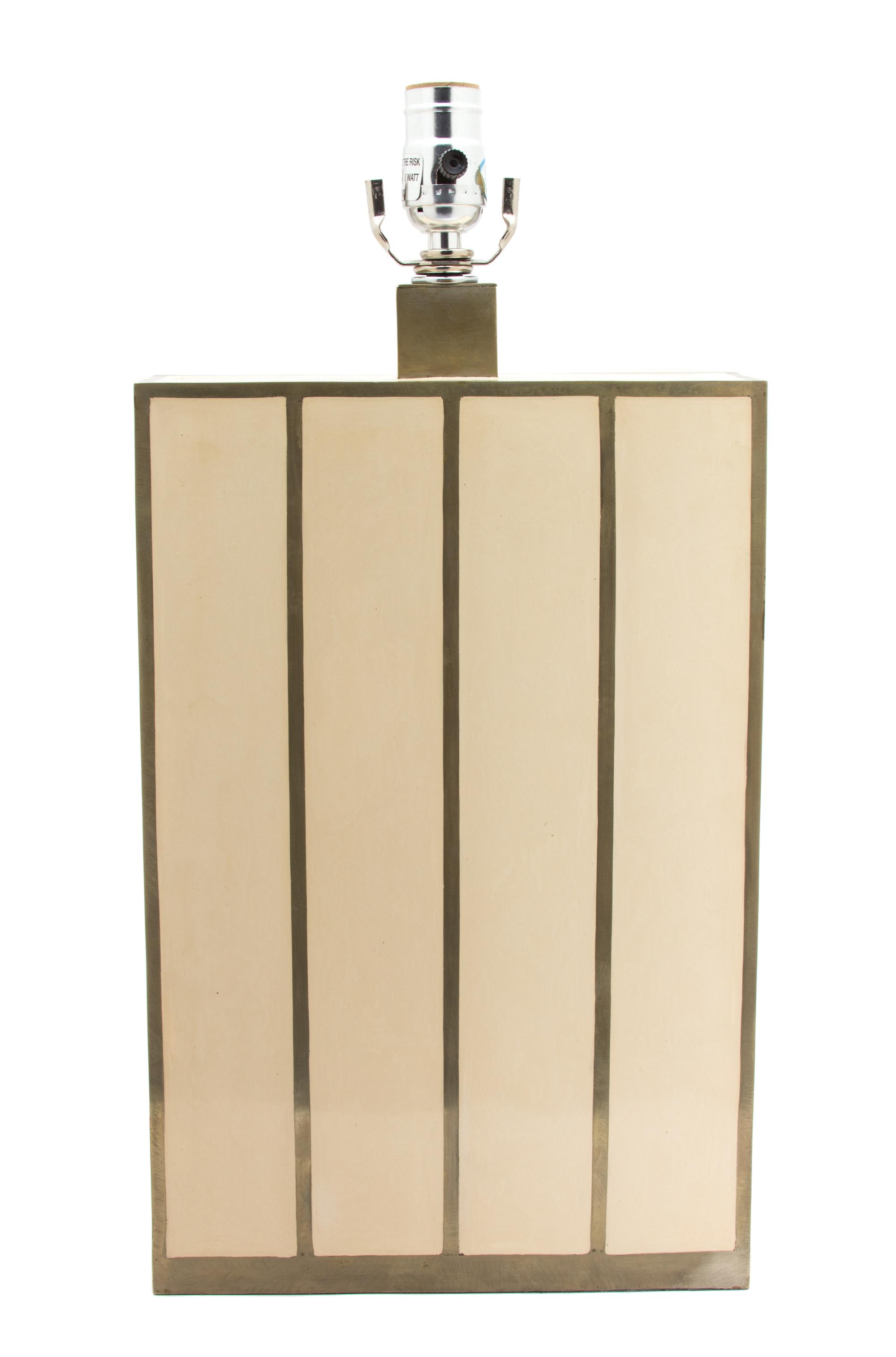 A Robert Kuo Table Lamp Height 17 inches. — 20TH CENTURY
