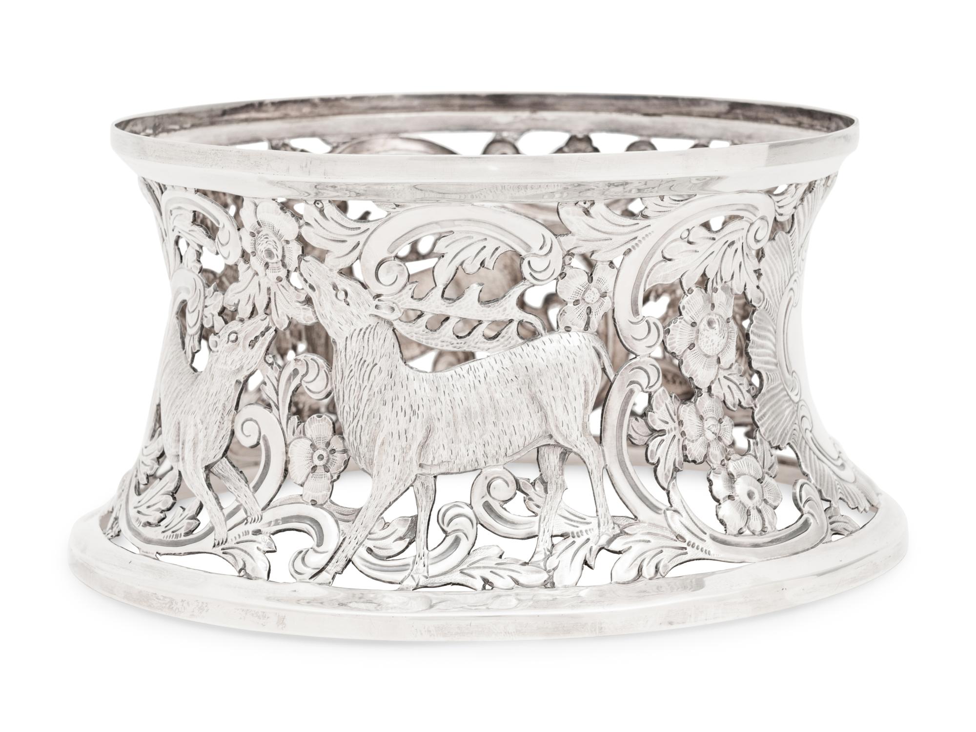 An Irish Silver Dish Ring