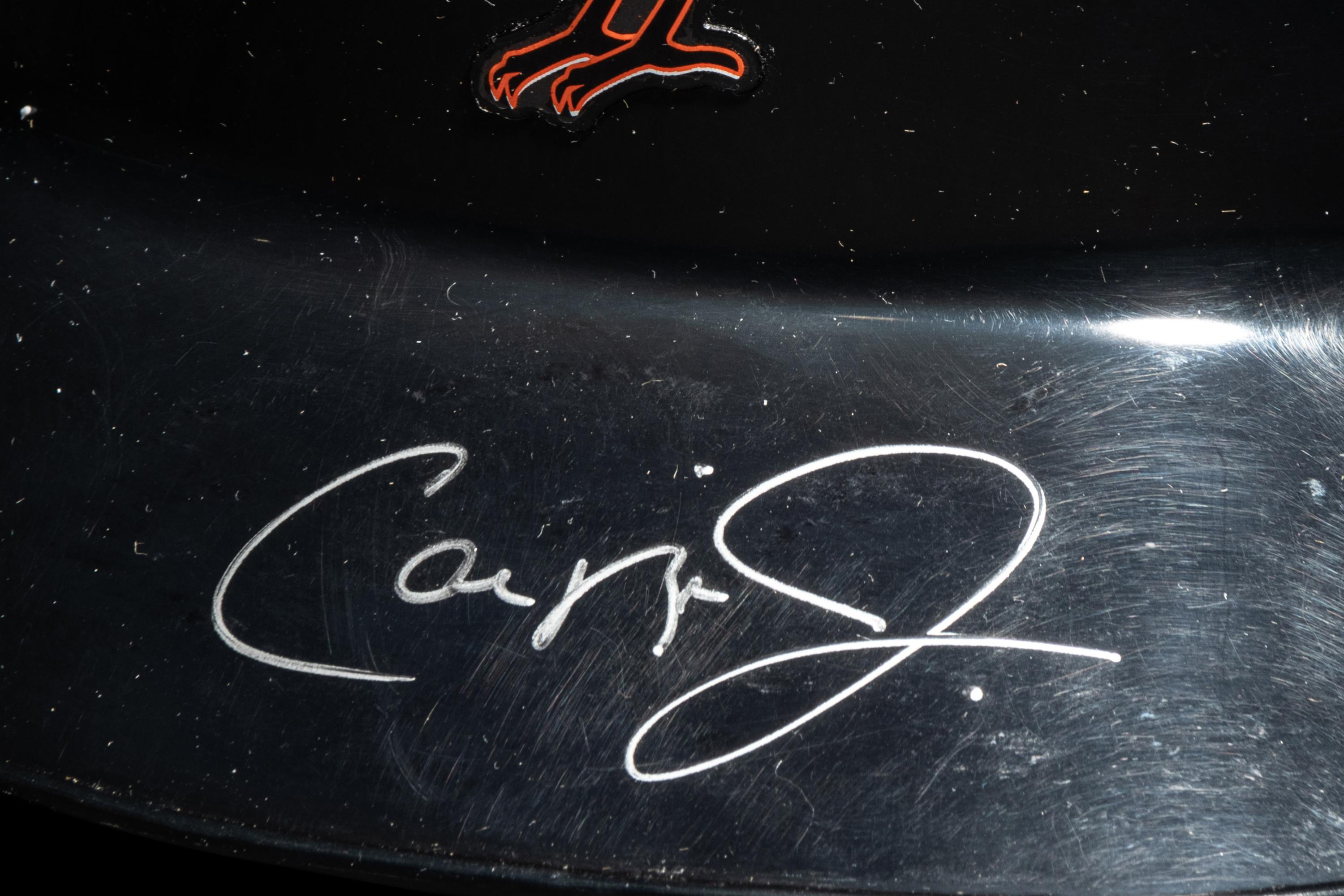 A Cal Ripken Jr. Signed Autograph Baltimore Orioles Batting Helmet (Ripken Hologram),
