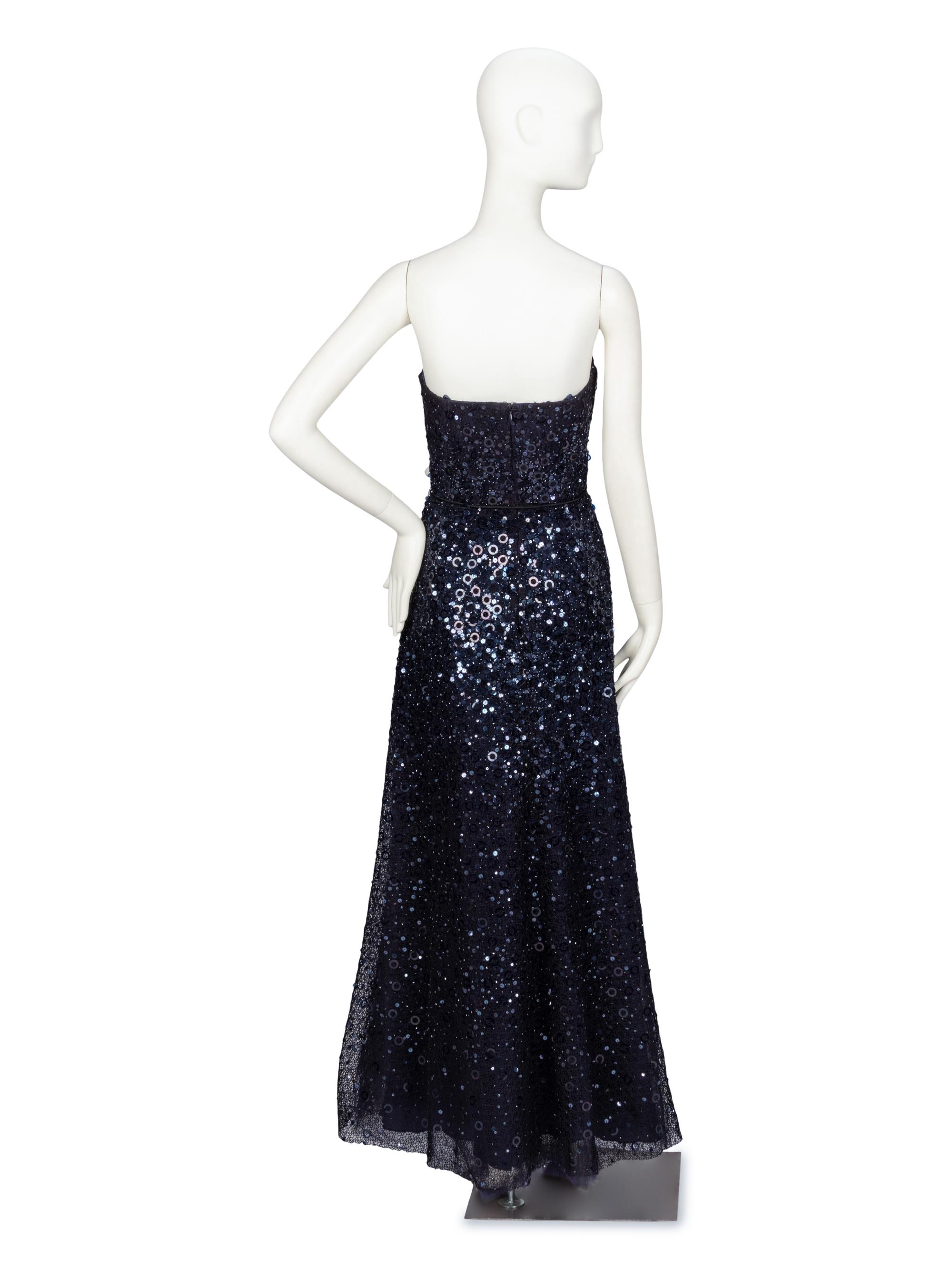 Pilar Rossi, Sequined Evening Gown