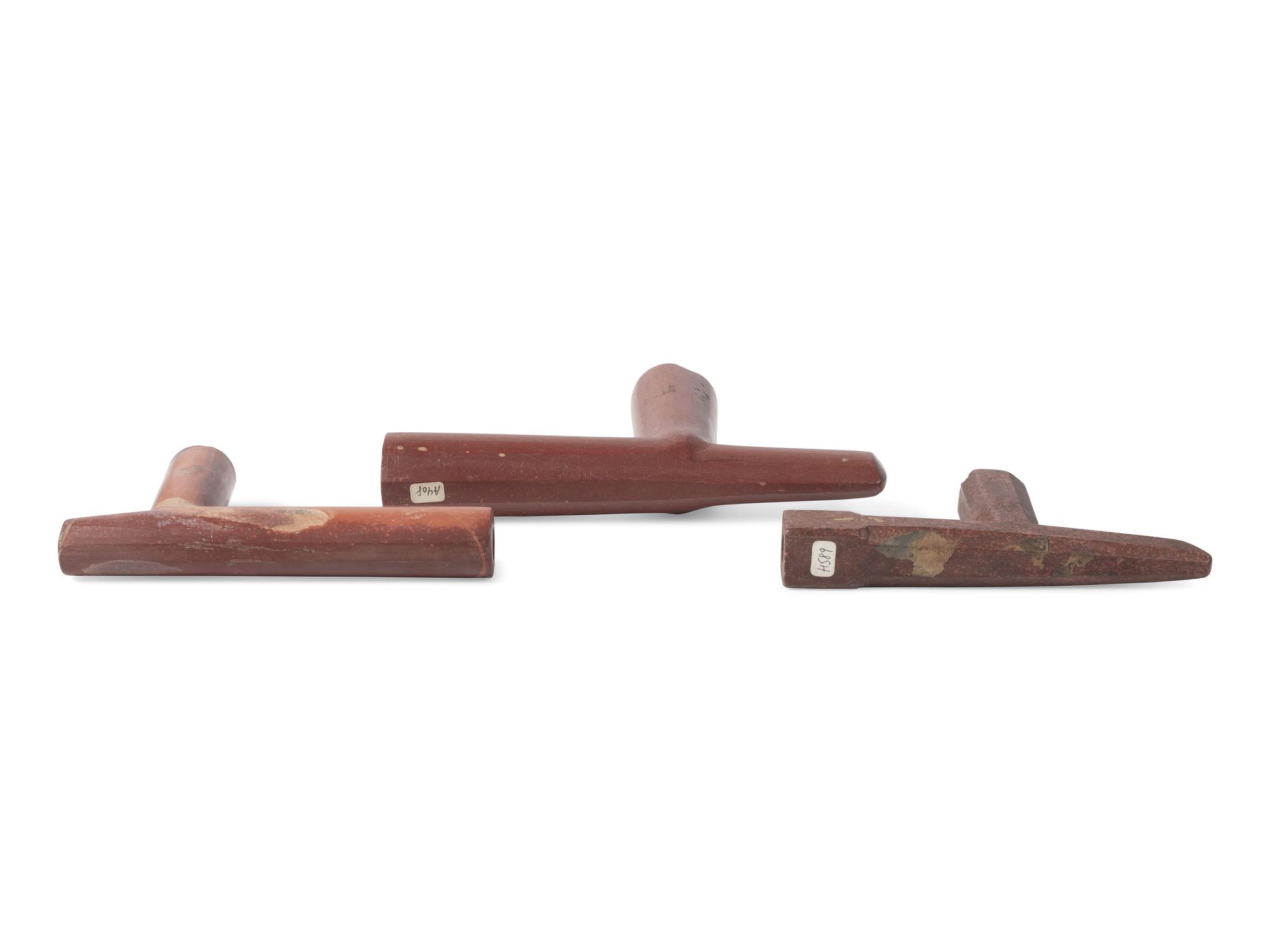 Plains Catlinite Pipe Bowls