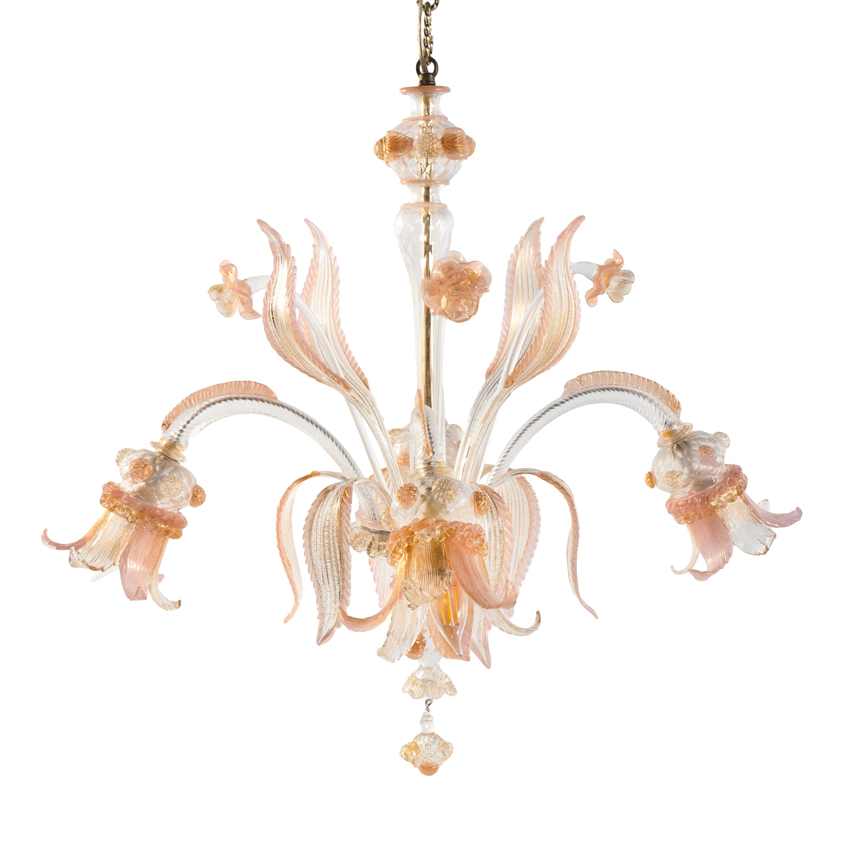 A Murano Glass Chandelier