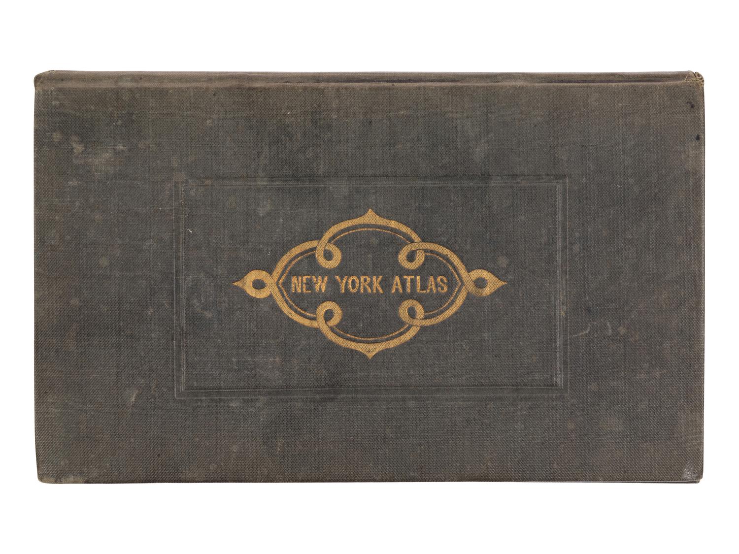 [MAPS & VIEWS]. BURR, David (1803-1876). Atlas of New Yor k. New York: Principal Booksellers, 1838.