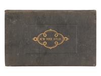 [MAPS & VIEWS]. BURR, David (1803-1876). Atlas of New Yor k. New York: Principal Booksellers, 1838.