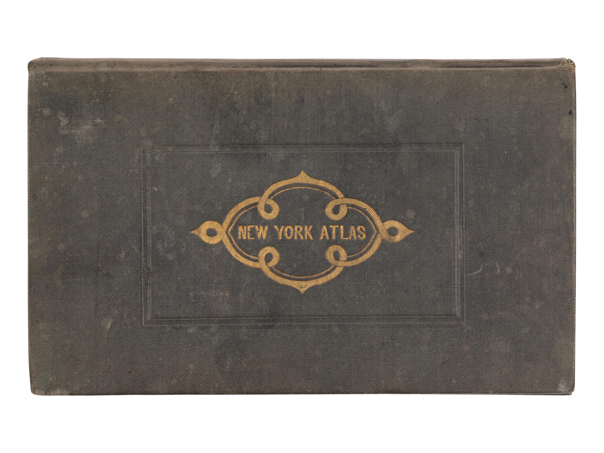 [MAPS & VIEWS]. BURR, David (1803-1876). Atlas of New Yor k. New York: Principal Booksellers, 1838.
