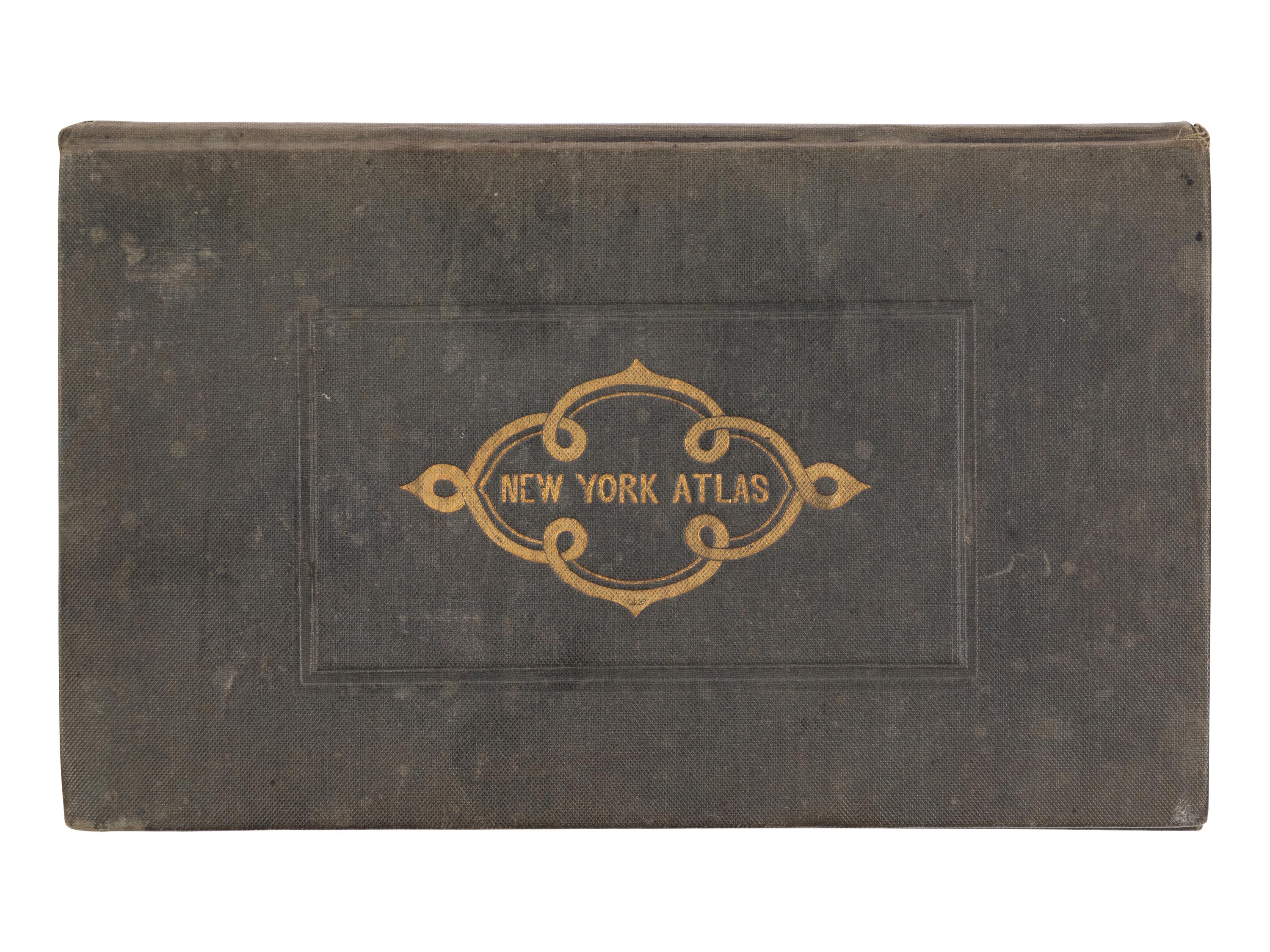 [MAPS & VIEWS]. BURR, David (1803-1876). Atlas of New Yor k. New York: Principal Booksellers, 1838.