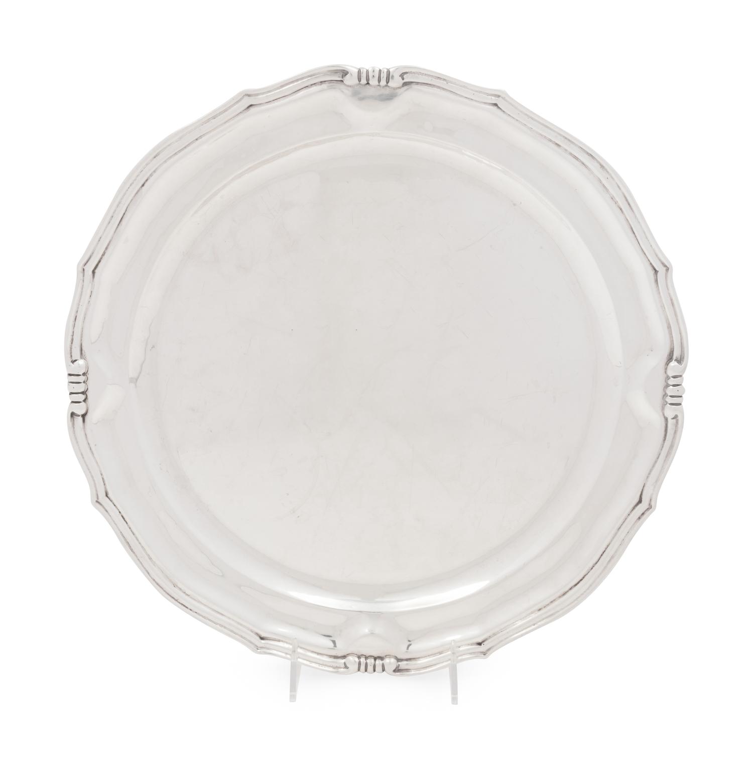 A Mexican Silver Tray