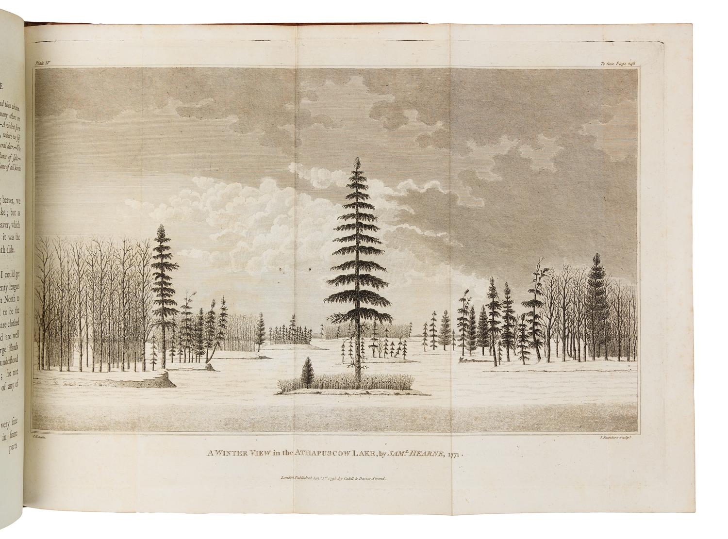 HEARNE, Samuel (1745-1792). A Journey from Prince of Wales's Fort in Hudson's Bay, to the Northern Ocean. Undertaken by order of the Hu