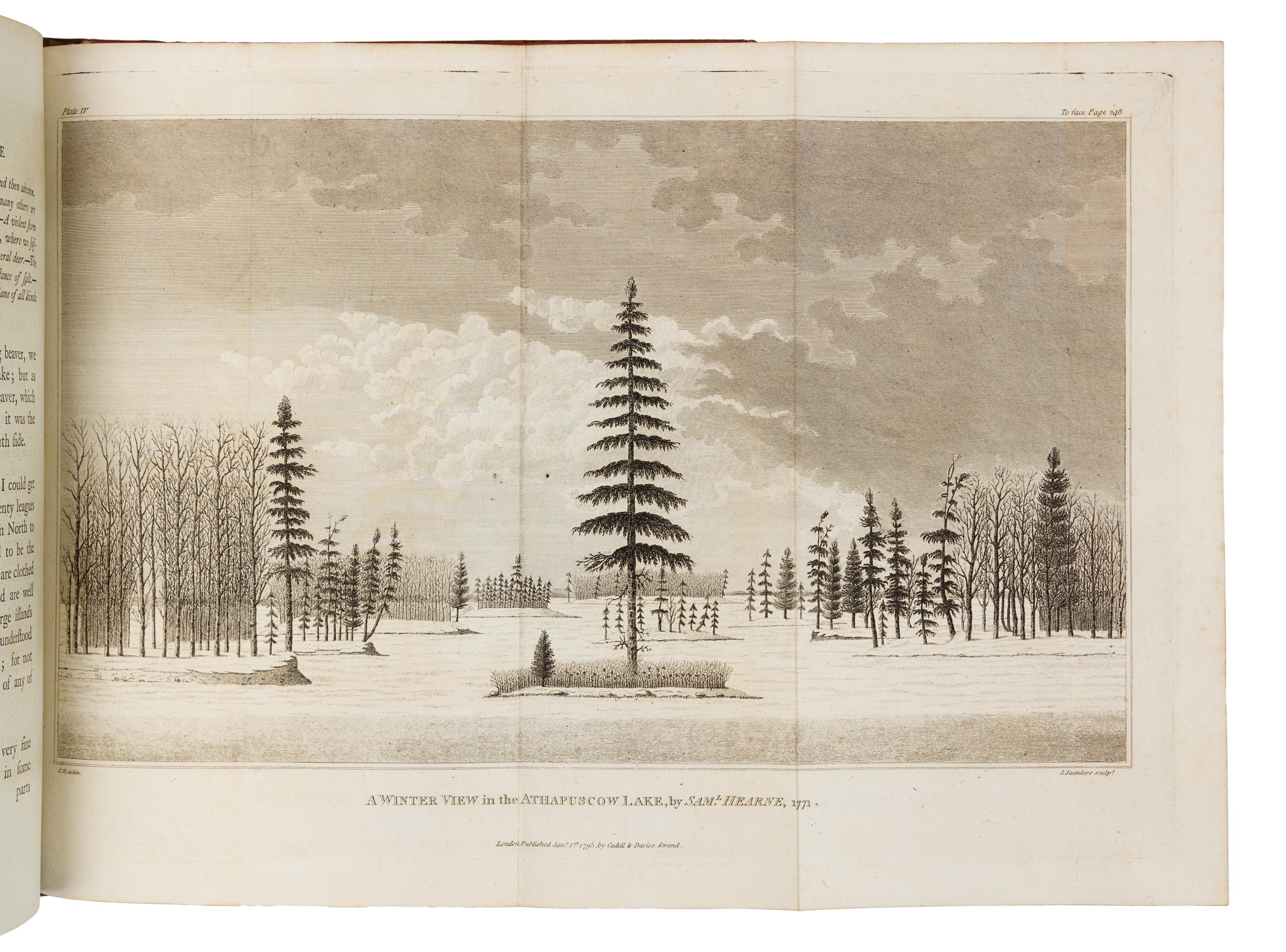 HEARNE, Samuel (1745-1792). A Journey from Prince of Wales's Fort in Hudson's Bay, to the Northern Ocean. Undertaken by order of the Hu
