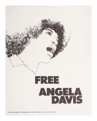 [DAVIS, Angela (b. 1944)]. A group of 2 posters featuring Angela Davis. Ca 1970s.