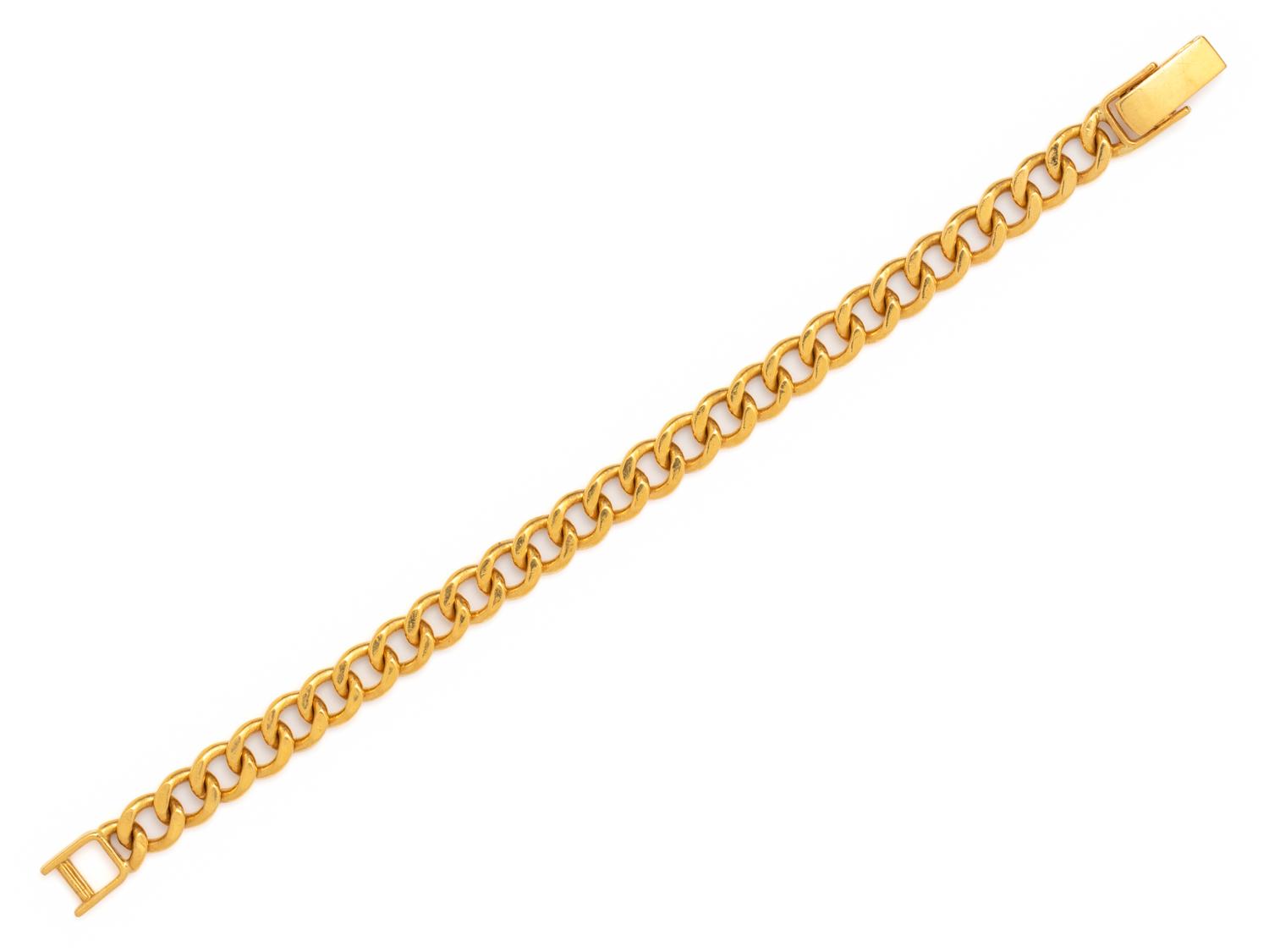 HIGH KARAT YELLOW GOLD BRACELET
