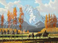 Fall In The Tetons