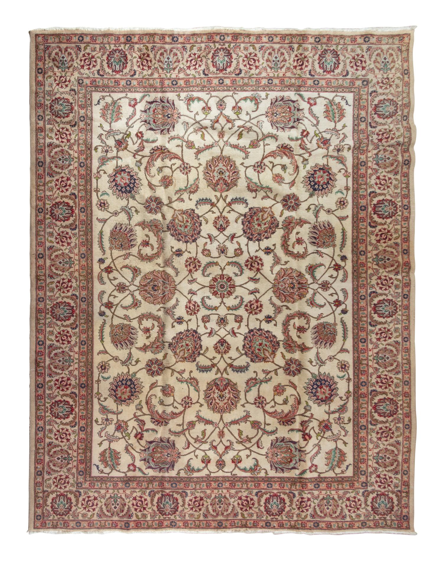 A Tabriz Wool Rug