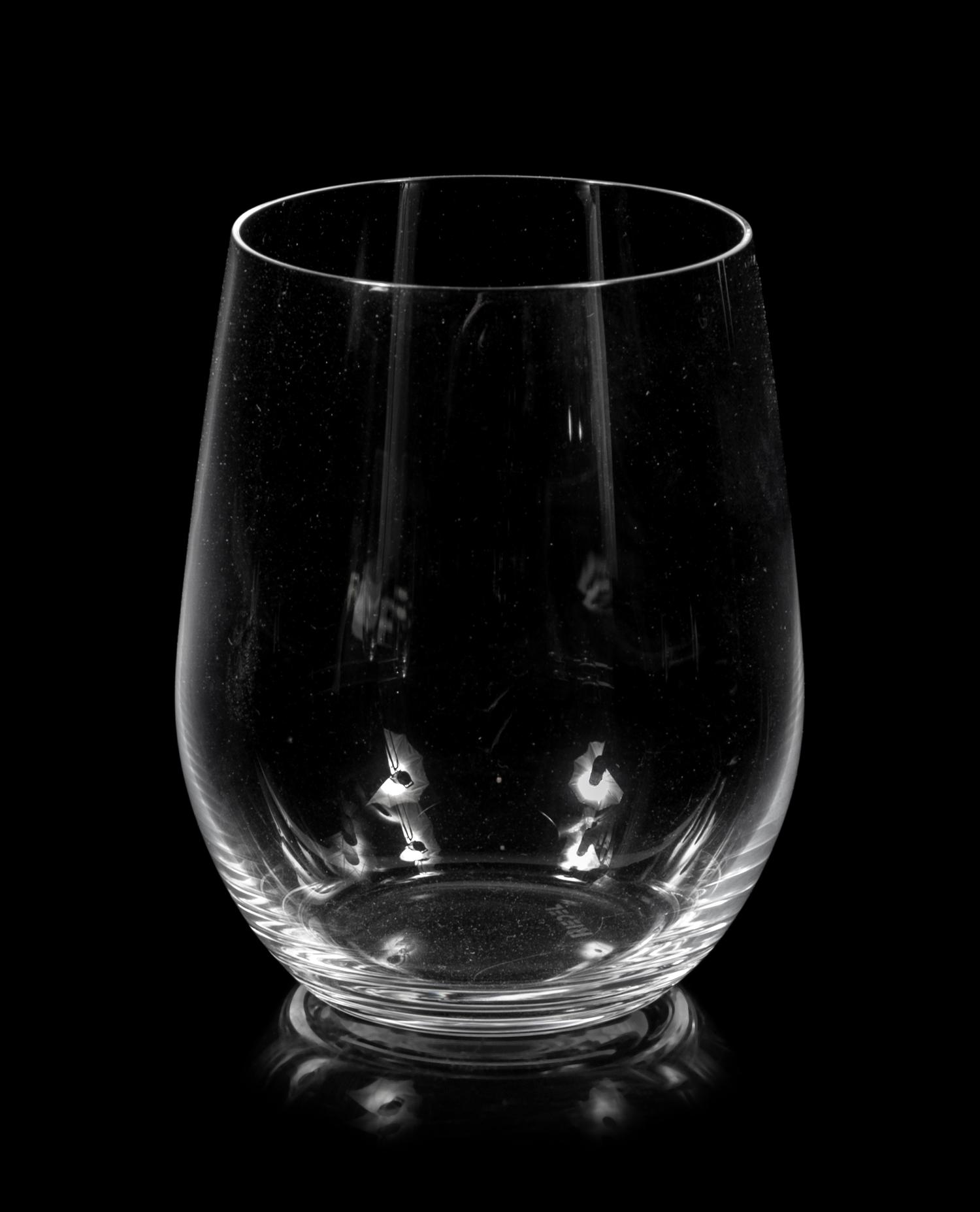 A Set of Eight Riedel Stemless Wine Glasses