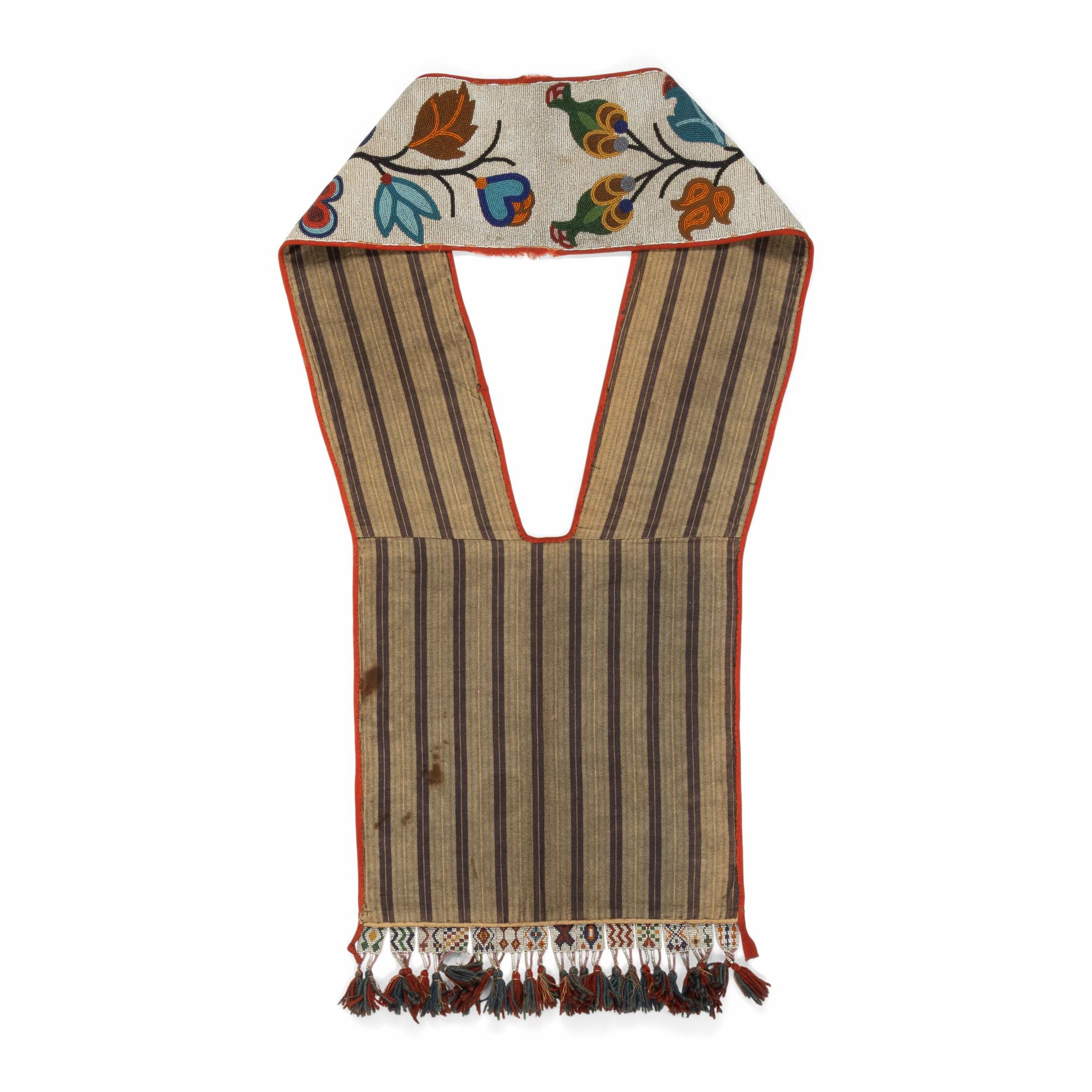 Anishinaabe Beaded Bandolier Bag