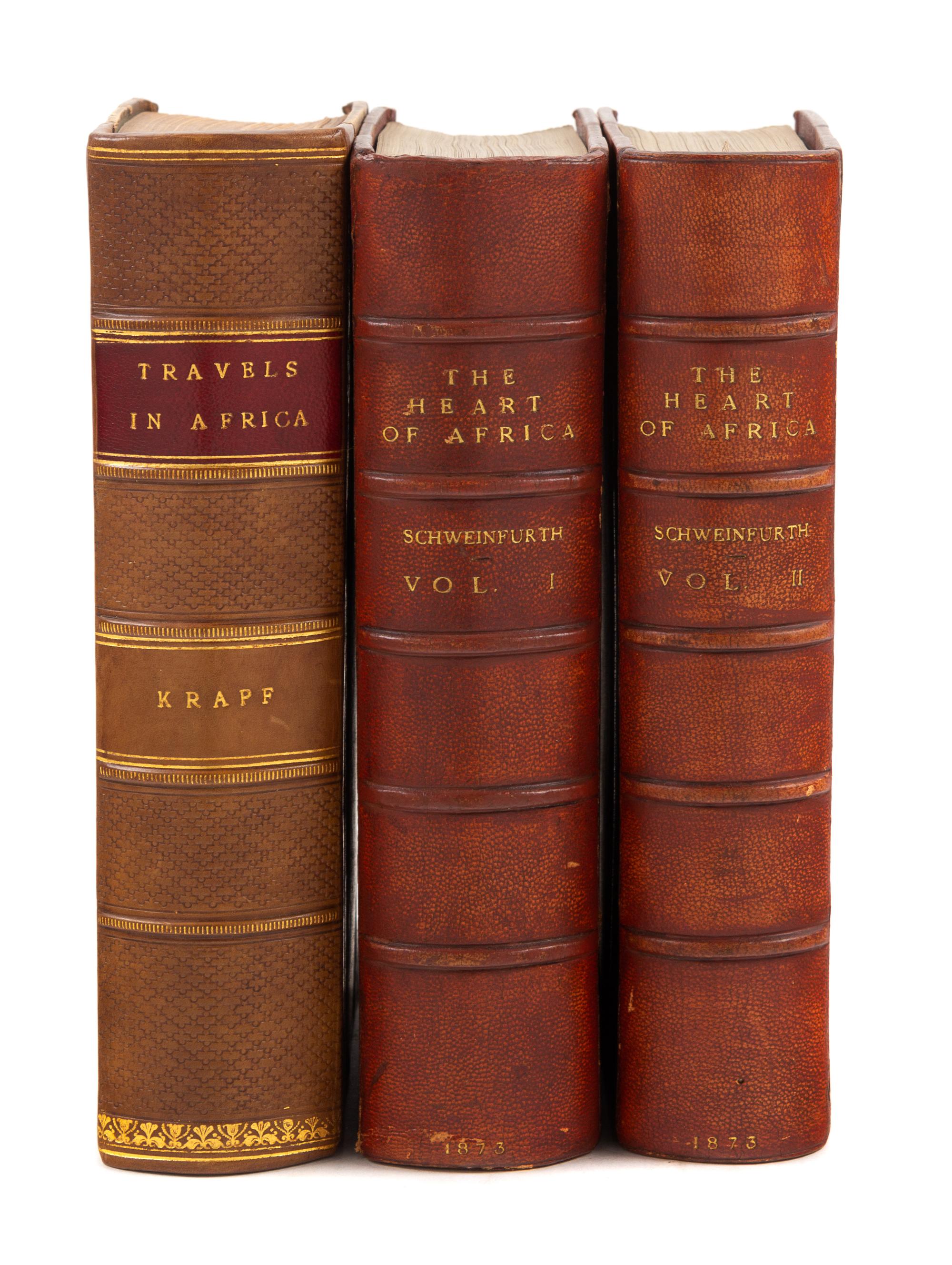 [AFRICAN EXPLORATION - GERMAN]. SCHWEINFURTH, Georg August (1836-1925). The Heart of Africa: Three Years' Travels and Adventures in the