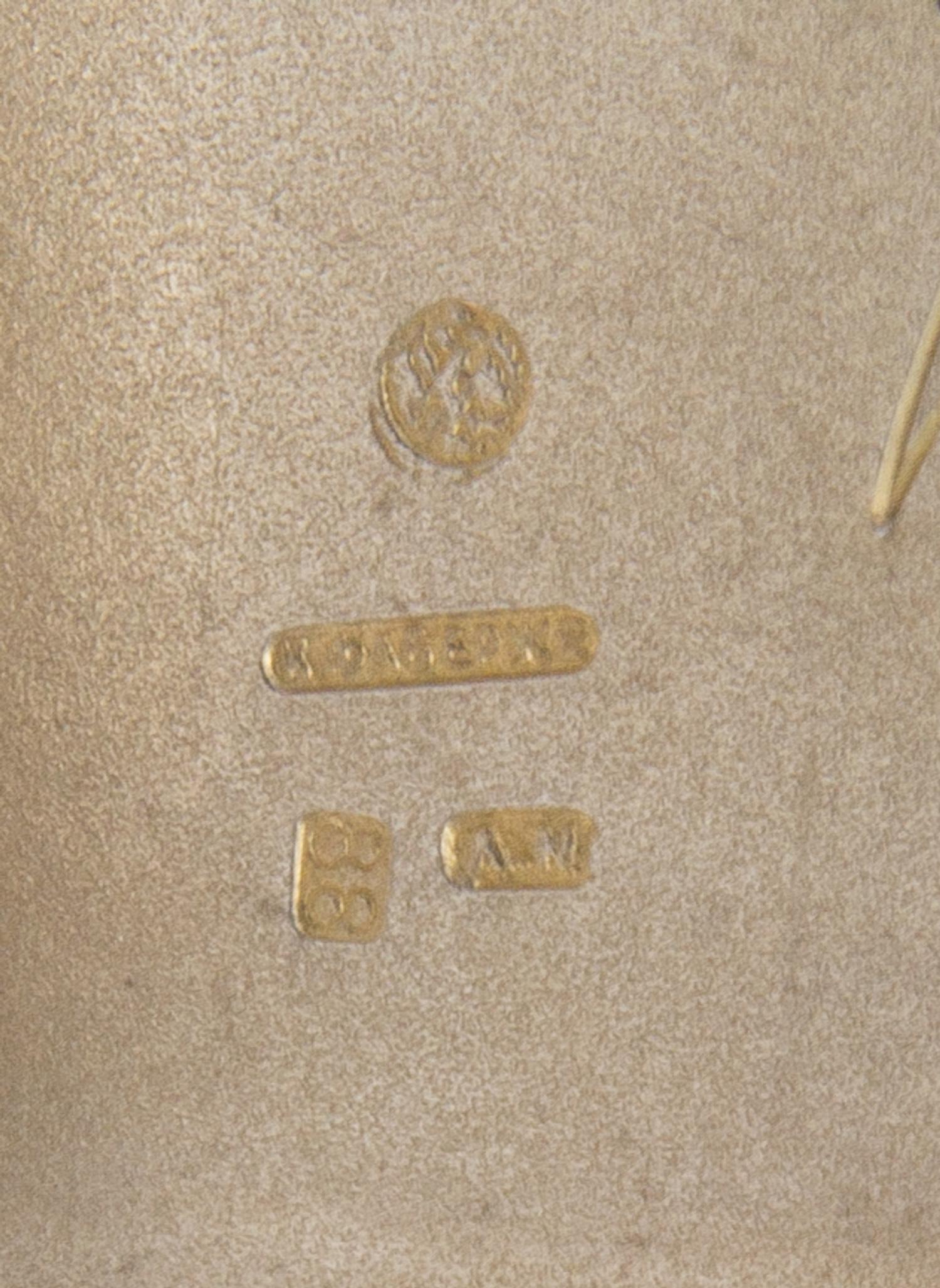 A Russian Silver Cigarette Case, Maker's Mark of K. Faberge, Master Mark of Anders Nevalainen, St. Petersburg, Early 20th Century, the