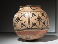 Cochiti Pictorial Storage Olla