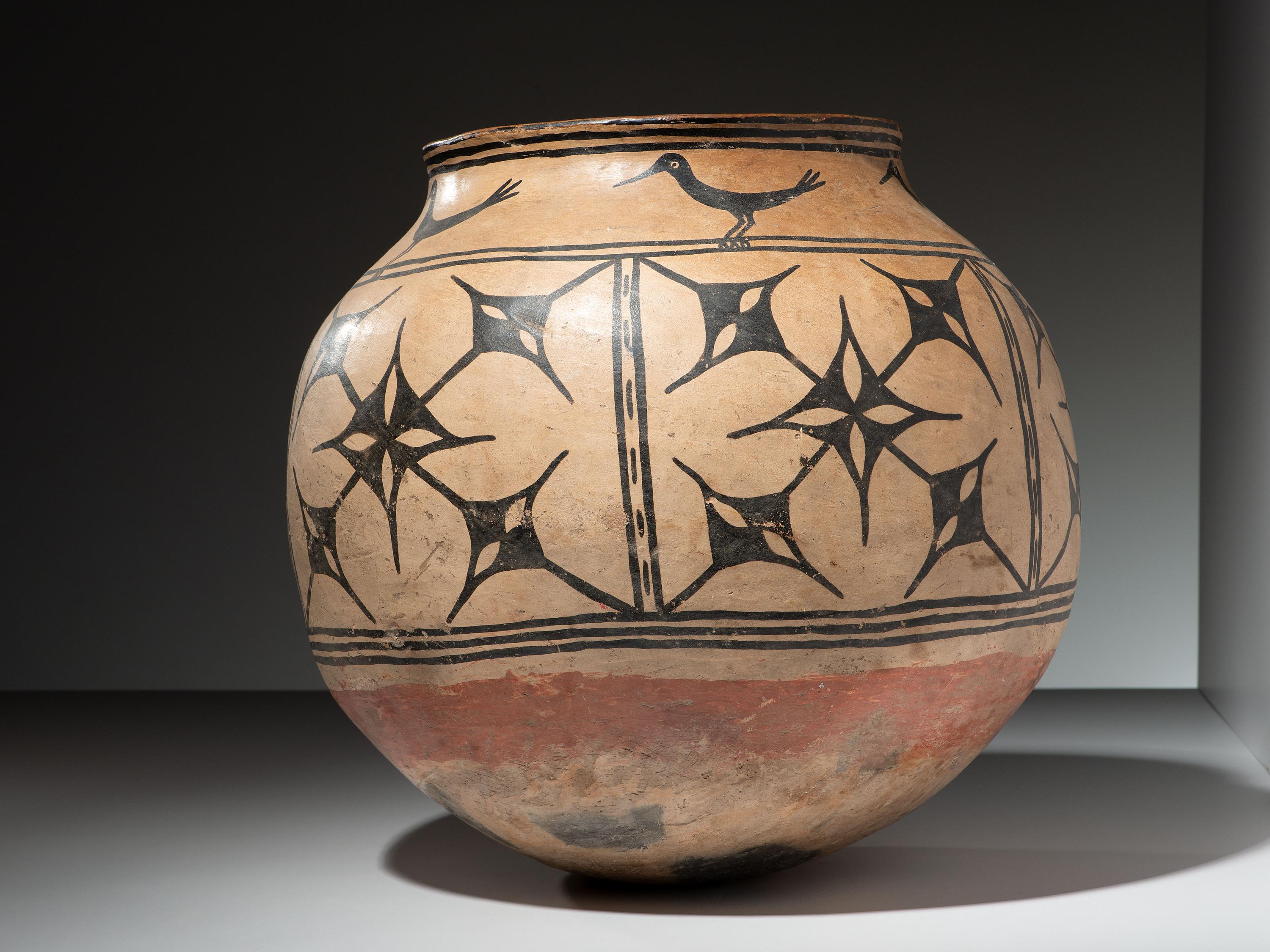 Cochiti Pictorial Storage Olla
