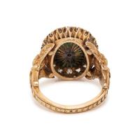 DIAMOND AND ENAMEL 'KING LUDWIG OF BAVARIA' PRESENTATION RING