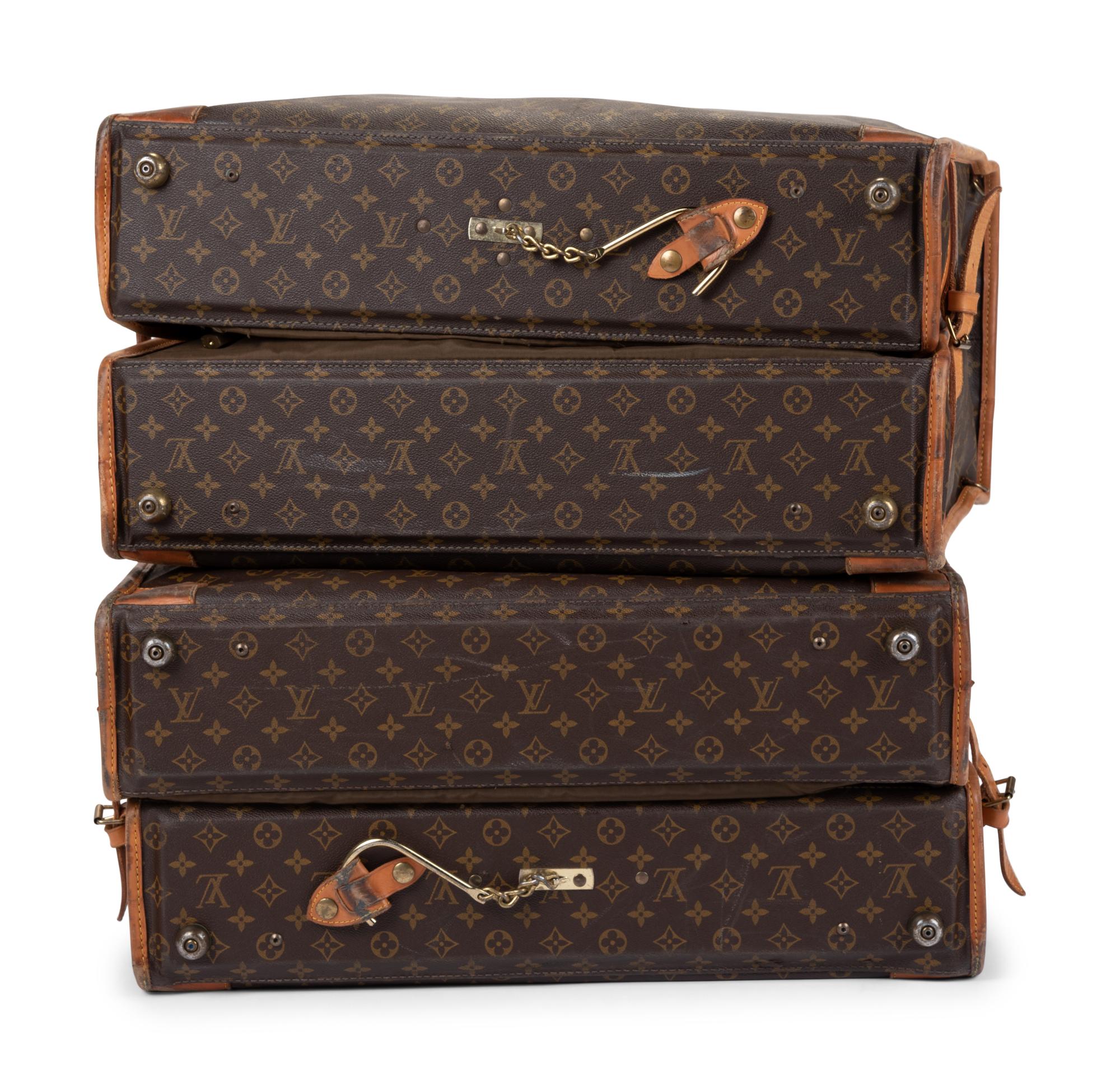 Two Louis Vuitton Luggage Pieces, 1980-90s