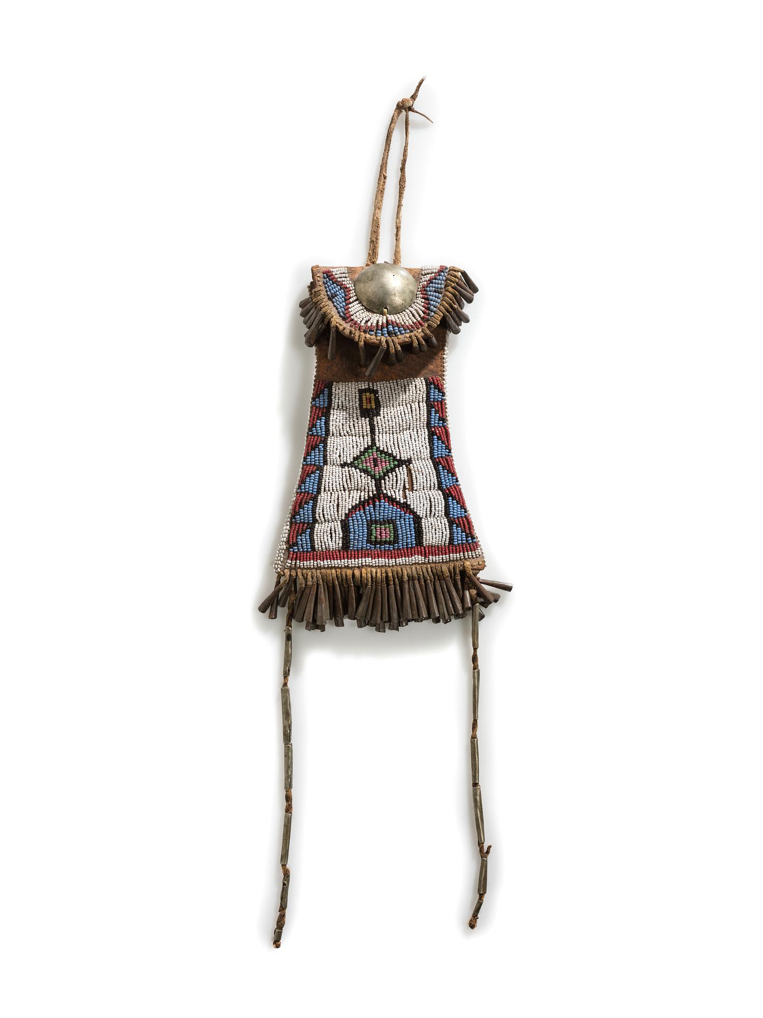 Arapaho Beaded Strike-a-Light Bag