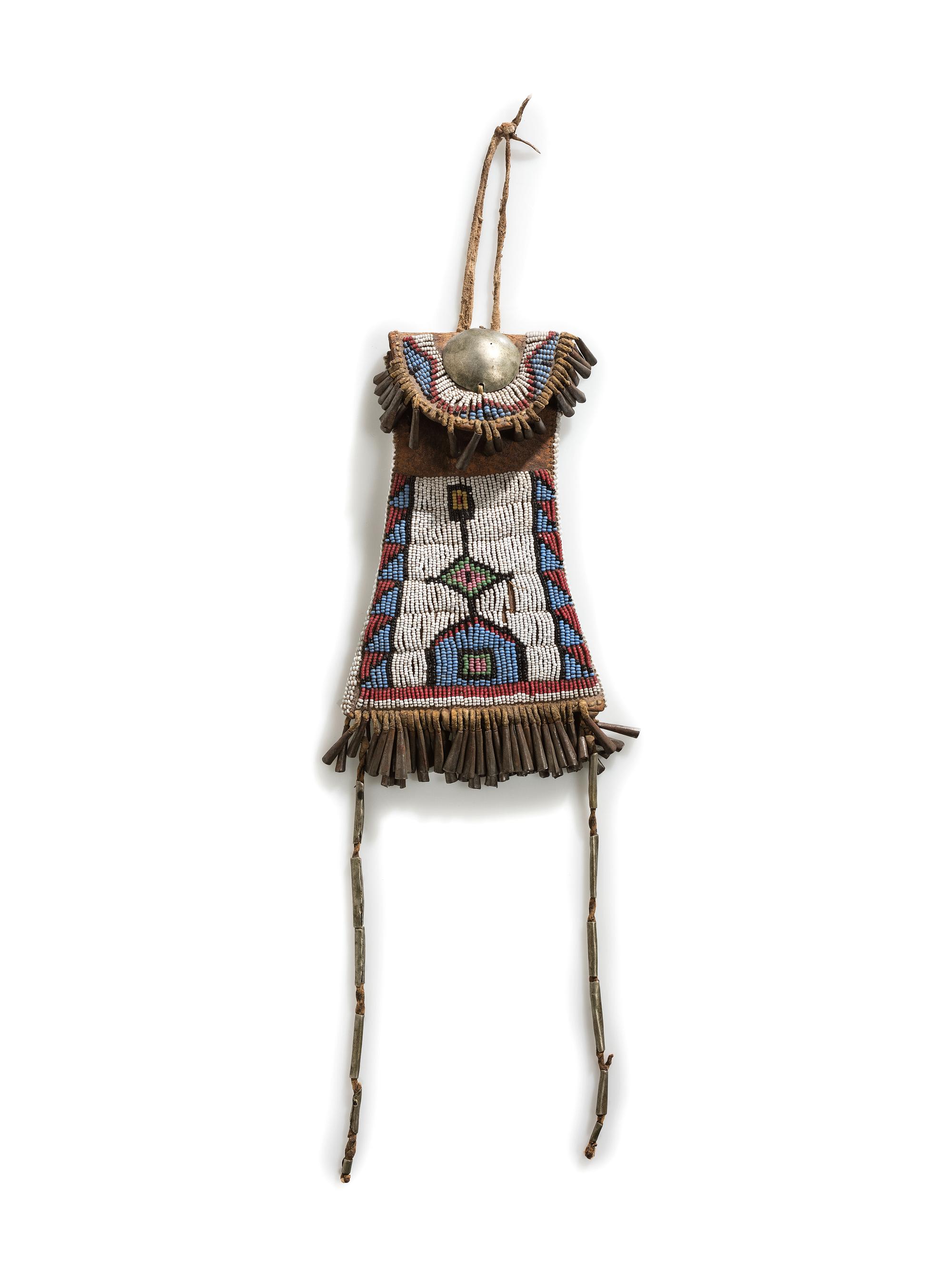 Arapaho Beaded Strike-a-Light Bag