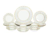 A Raynaud-Limoges Nyon Porcelain Dinner Service
