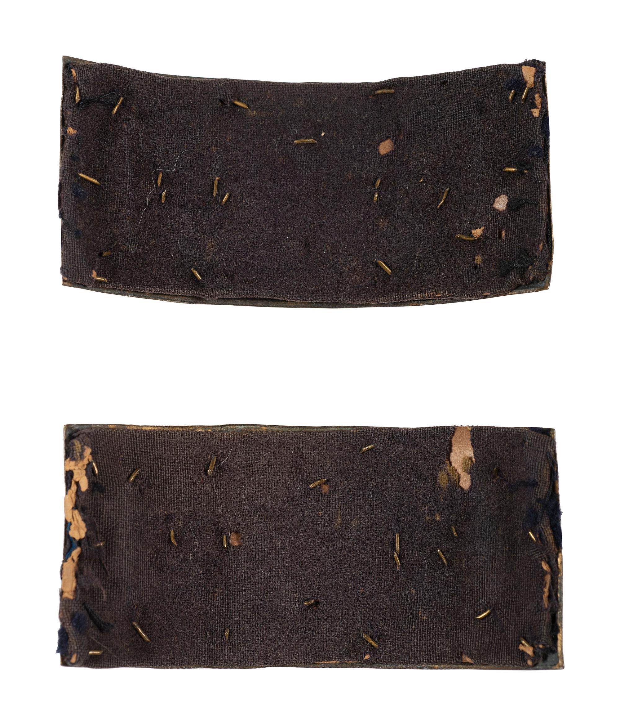 Civil War Smith Patent captain of cavalry shoulder straps.