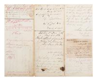 [CIVIL WAR-MARYLAND]. Group including an endorsement signed by Maj. Genl. George G. MEADE.