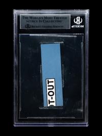 A Michael Jordan Signed Autograph Cut (Beckett Authentication Services BAS Certified)