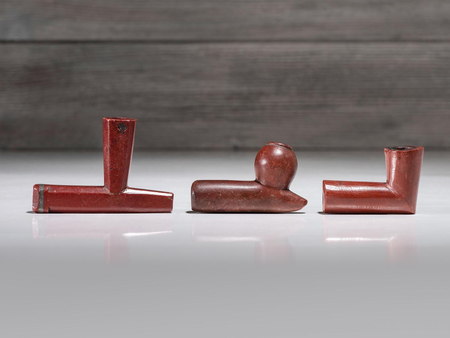 Plains Catlinite Pipe Bowls