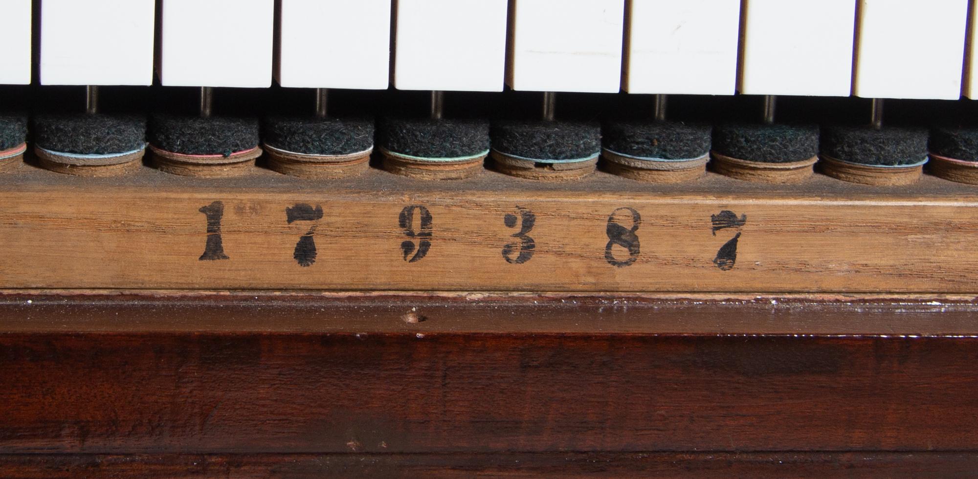 A Steinway & Sons Mahogany Grand Piano