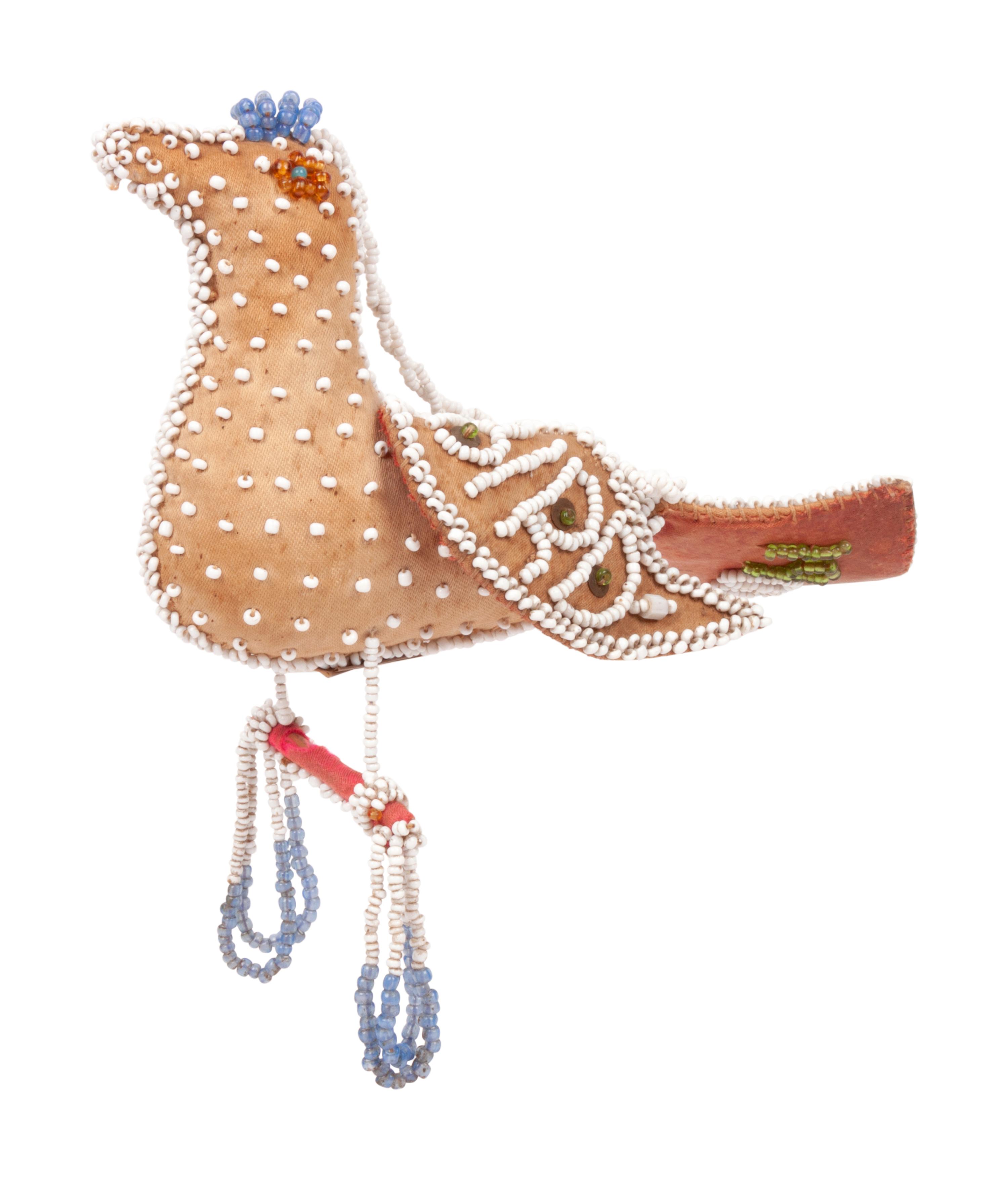 Haudenosaunee Beaded Whimseys, Pincushion Birds