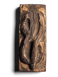 An Egyptian Wood Snake Coffin