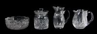 A Collection of Waterford Glass Articles, Height of tallest 7 7/8 inches.