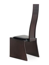 A Pair of Side Chairs in the Style of Charles Rennie Mackintosh