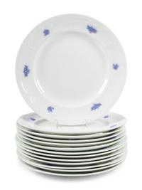 An Adderley Chelsea Porcelain Dinner Service