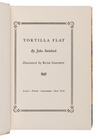 STEINBECK, John (1902-1968). Tortilla Flat . New York: Covici-Friede, 1935.